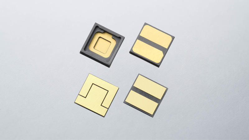 Ceramic Substrates/Packages for Vertical-Cavity Surface-Emitting Lasers (VCSELs)